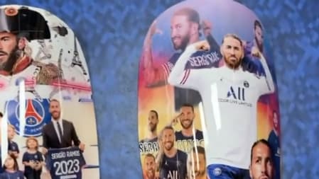 Sergio Ramos sous les traits de l'Empereur Napoléon