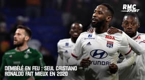 OL - ASSE : Dembélé en feu, seul Cristiano Ronaldo fait mieux en 2020