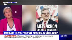 Nadine Morano: "Jean-Luc Mélenchon et Marine Le Pen sont un danger pour le pays"