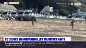 Normandie: les touristes contents de la météo du week-end