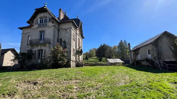 Le manoir de Treignac en Corrèze, a été vendu par l'agence 36h-immo pour 23.000 euros, en juin 2024. 