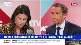 Consommation des Français à Noël: "On réduit le budget des produits onéreux", selon Alexandre Bompard, président-directeur général du groupe Carrefour 