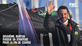 Vendée Globe : "Je suis à l'attaque autant que je peux", Burton (2e) évoque sa stratégie de fin de course