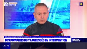 Le colonel Jean-Christophe Martini raconte l'agression des pompiers des Bouches-du-Rhône lors d'une intervention