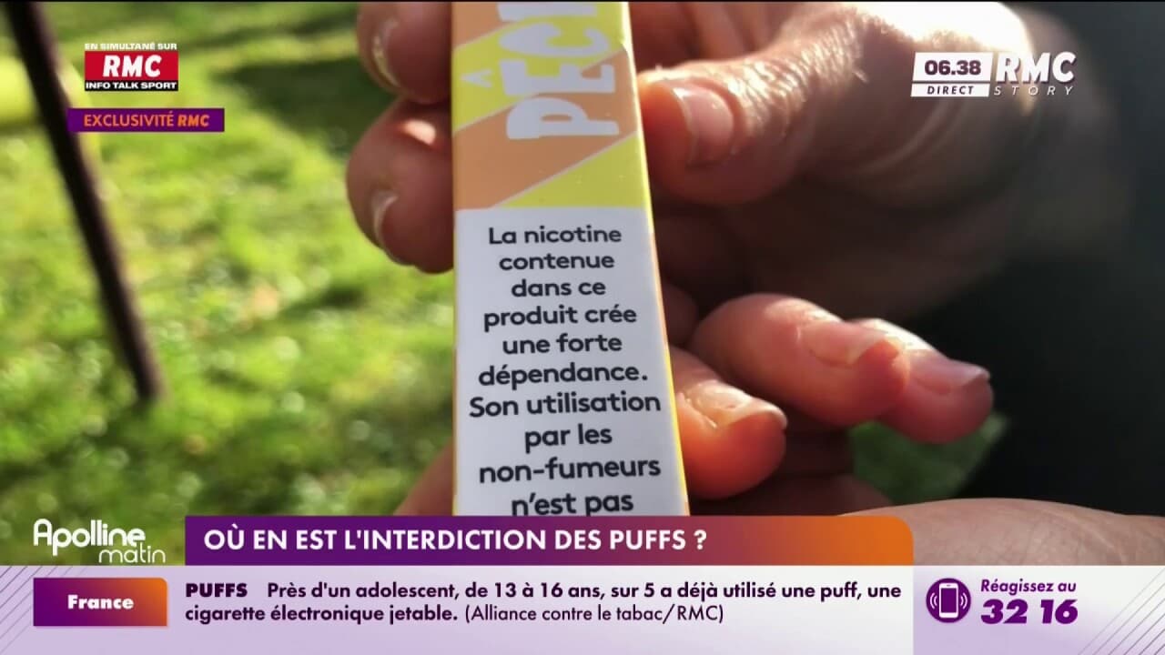 Cigarette lectronique "Puff": prs d'un adolescent sur cinq en a dj  utilis