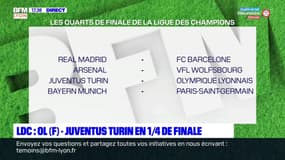 LDC : OL (F) - Juventus Turin en 1/4 de finale