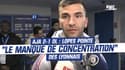  Auxerre 2-1 OL : Lopes pointe "le manque de concentration" des Lyonnais
