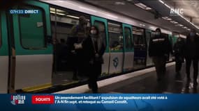 Malgré le couvre-feu avancé, la cohue annoncée dans les transports en commun 