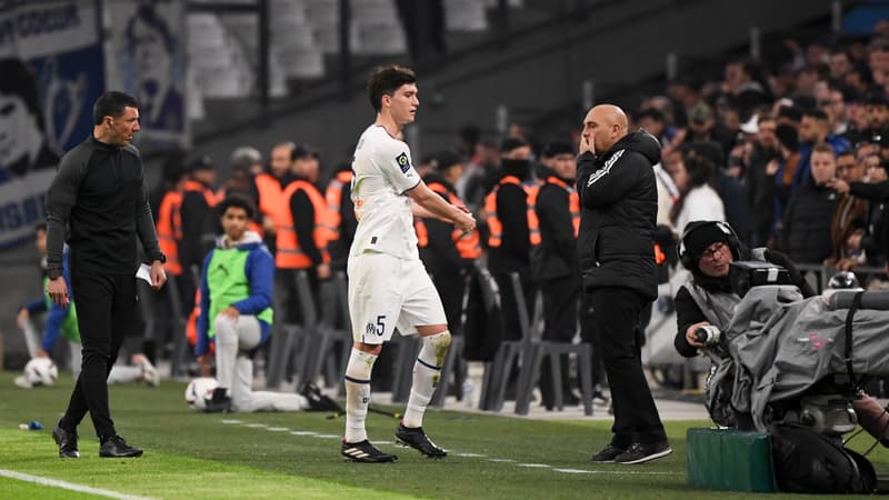 OM: expulsé face à Strasbourg, Balerdi suspendu deux matchs