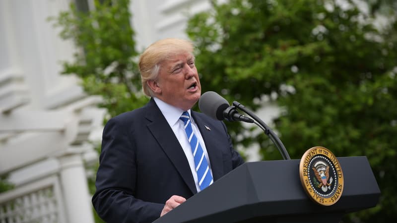 Donald Trump, le 1er mai 2017.