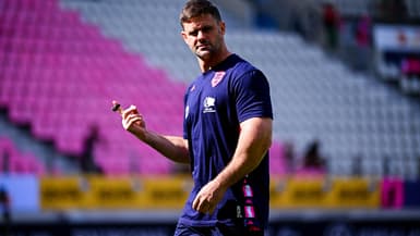 Rory Kockott lors de la victoire du Stade Français face à Montauban (47-24)