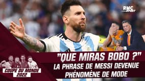 Coupe du monde : "Que miras bobo ?", la phrase culte de Messi devenue phénomène de mode en Argentine