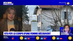"Ça fait peur": la réaction d'une voisine après la découverte d'un corps calciné à Sainte-Foy-lès-Lyon