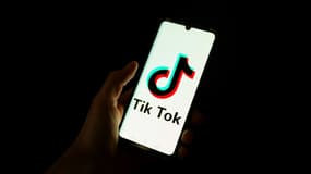 Le logo de l'application Tiktok (image d'illustration). 