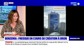 Bron: bientôt une fresque à l'effigie de Karim Benzema