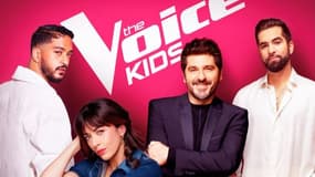 Slimane, Nolwenn Leroy, Patrick Fiori et Kendji Girac, les coachs de la saison 2023 de "The Voice Kids"