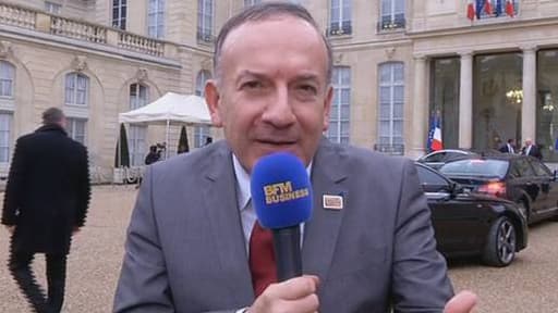 Pierre Gattaz a réagi aux annonces de François Hollande,ce mardi 21 janvier.
