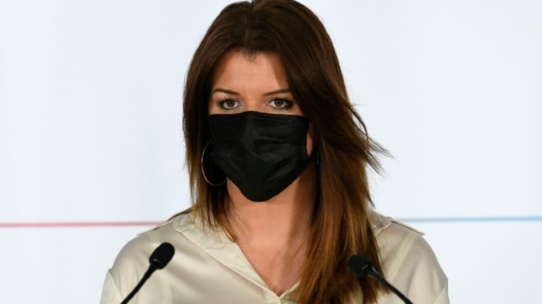 Marlène Schiappa le 20 avril 2021 à Paris