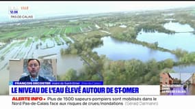 Crues dans le Pas-de-Calais: le niveau de la mer élevé autour de Saint-Omer