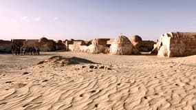 Ong Jmel, dans le sud tunisien, décor de Star Wars