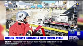 Toulon: un nouvel incendie au sein du sous-marin nucléaire d'attaque Perle
