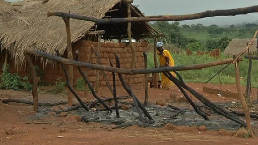 Une femme à Gaga, en Centrafrique.