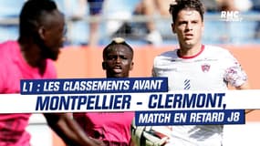 Ligue 1 : Les classements avant le match en retard Montpellier - Clermont