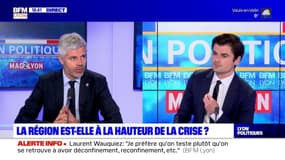 Confinement: Laurent Wauquiez demande une "exonération complète de charges" pour les commerçants touchés