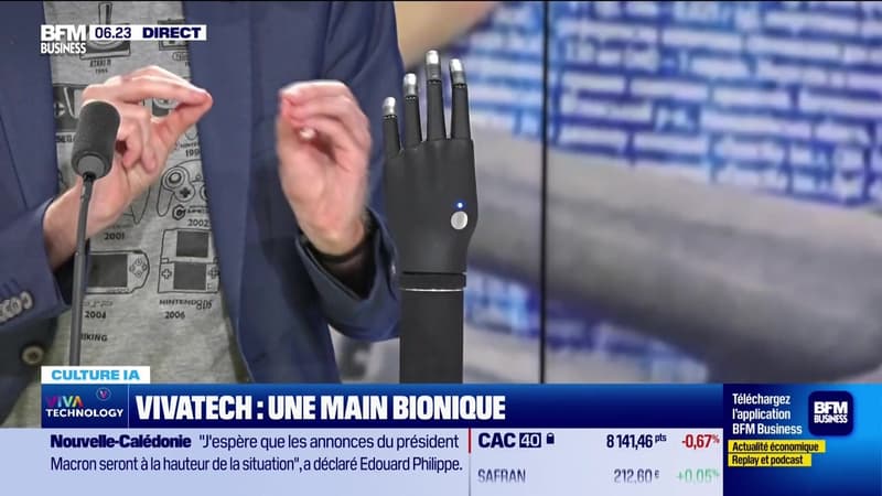 Culture IA : Une main bionique à VivaTech, par Anthony Morel - 22/05