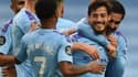La joie de David Silva