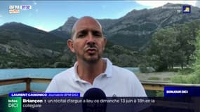 Orages : Du bois de L'Ubaye dans le lac de Serre-Ponçon