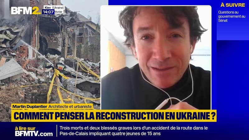 "Réparer ce qui est essentiel":  comment l'architecte Martin Duplantier travaille à la reconstruction de l'Ukraine depuis Kiev