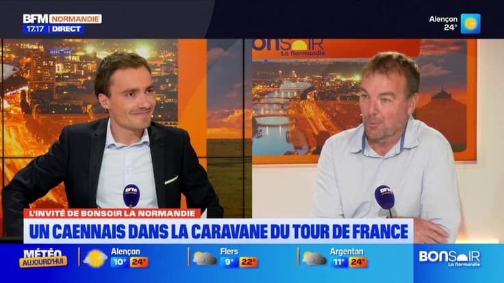 Tour de France: un Caennais dans la caravane du Tour
