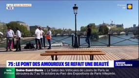 Le pont des amoureux se refait une beauté 