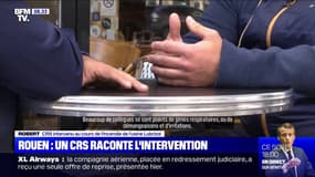 Ce CRS qui est intervenu lors de l'incendie de l'usine Lubrizol à Rouen témoigne de son mal-être