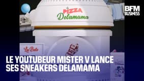  Le youtubeur Mister V lance ses sneakers Delamama 