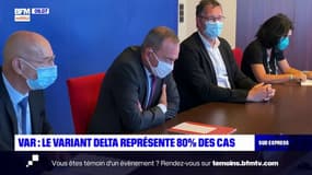 Var: le variant Delta représente 80% des cas positifs