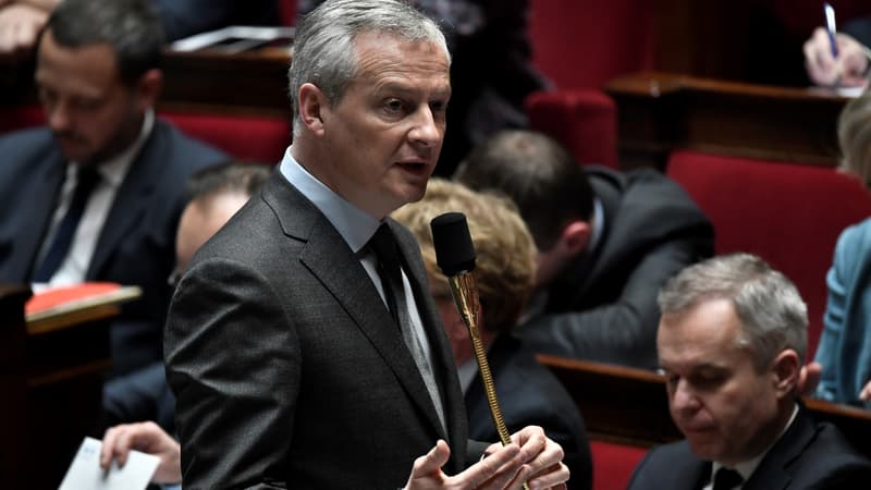 Le ministre de l'Economie, Bruno Le Maire, porte la loi Pacte.