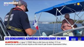 Alpes-Maritimes: les gendarmes azuréens multiplient les opérations de sensibilisation en mer 