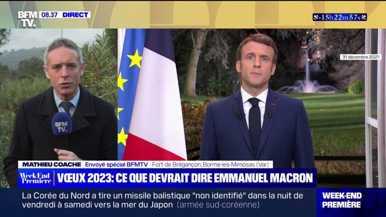 Emmanuel Macron veut rassurer les français dans ses vœux pour la