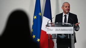 Jérôme Salomon lors de son point presse le lundi 7 décembre 2020