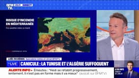 Canicule: le dôme de chaleur, responsable des températures extrêmes en Tunisie et Algérie, se déplace vers la Grèce 
