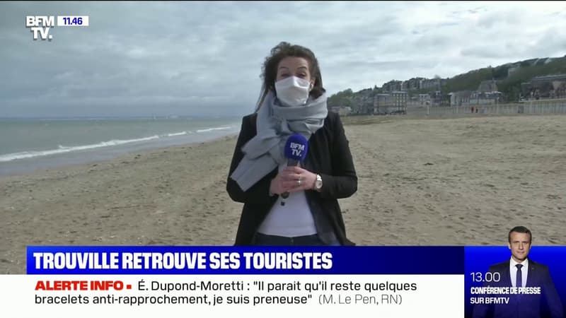 Calvados: Trouville-sur-Mer retrouve ses touristes