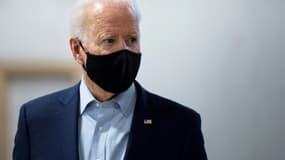 Joe Biden dans un centre de formation de carpentiers à Hermantown (Minnesota) le 18 septembre 2020
