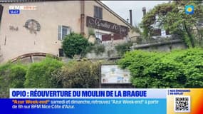 Le moulin de la Brague rouvre ses portes à Opio
