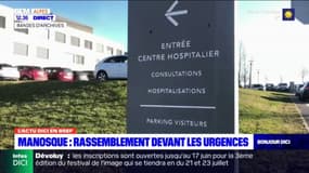 Manosque: rassemblement prévu devant les urgences