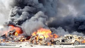 La double explosion de mercredi à Damas a fait 55 morts et 372 blessés, selon le ministère syrien de l'Intérieur, qui évoque des attentats suicide à la voiture piégée. /Photo prise le 10 mai 2012/REUTERS/Sana