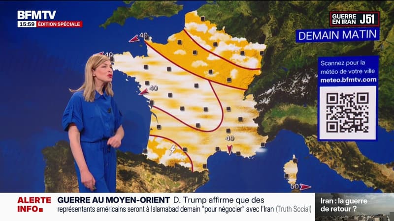 La météo pour ce lundi 20 avril 2026