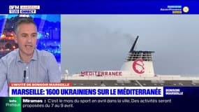 Accueil de réfugiés ukrainiens: le directeur commercial de Corsica Linea souhaite que le ferry "Méditerranée" soit "un lieu d'insertion"