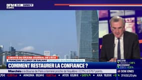 François Villeroy de Galhau: "l'inflation en Europe reste très basse", "il n'y a aucun risque de surchauffe"